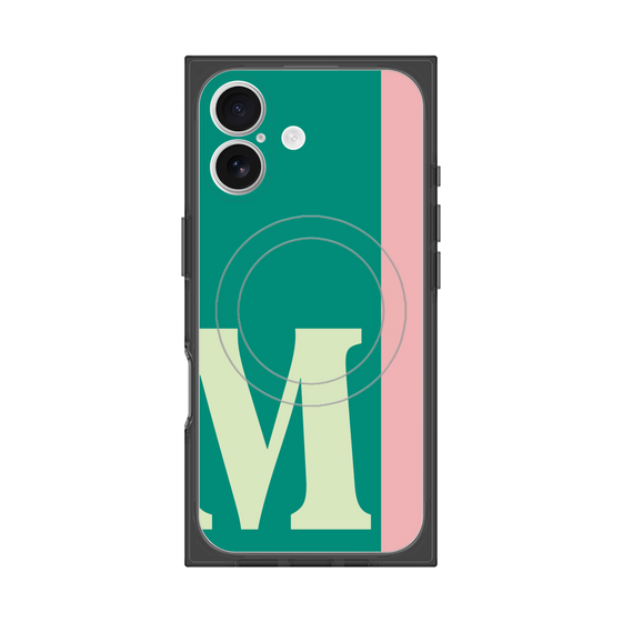 Premium Square Case with MagSafe［ Original - initial color line - M green ］