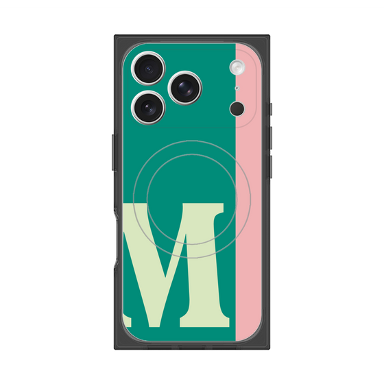 Premium Square Case with MagSafe［ Original - initial color line - M green ］