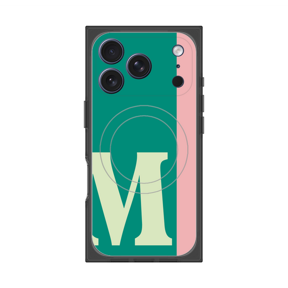 Premium Square Case with MagSafe［ Original - initial color line - M green ］