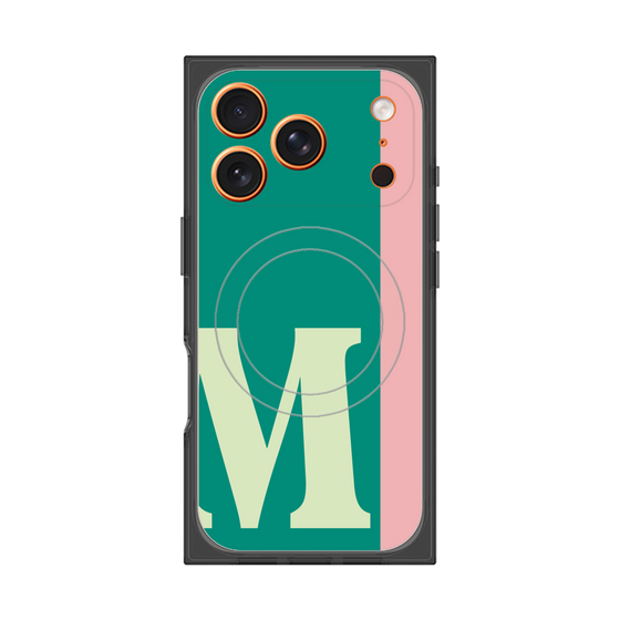 Premium Square Case with MagSafe［ Original - initial color line - M green ］