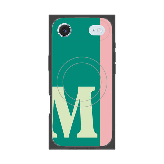 Premium Square Case with MagSafe［ Original - initial color line - M green ］