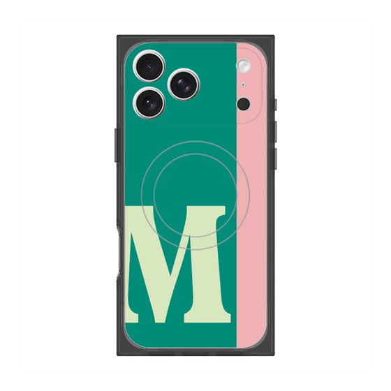 Premium Square Case with MagSafe［ Original - initial color line - M green ］