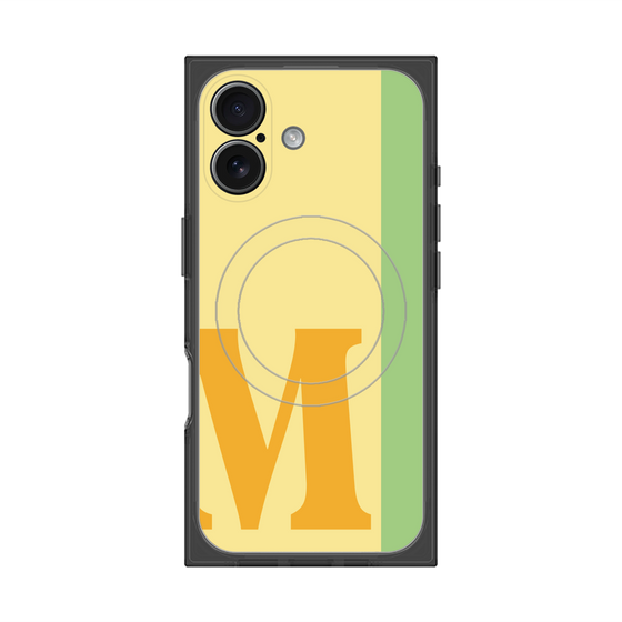 Premium Square Case with MagSafe［ Original - initial color line - M yellow ］