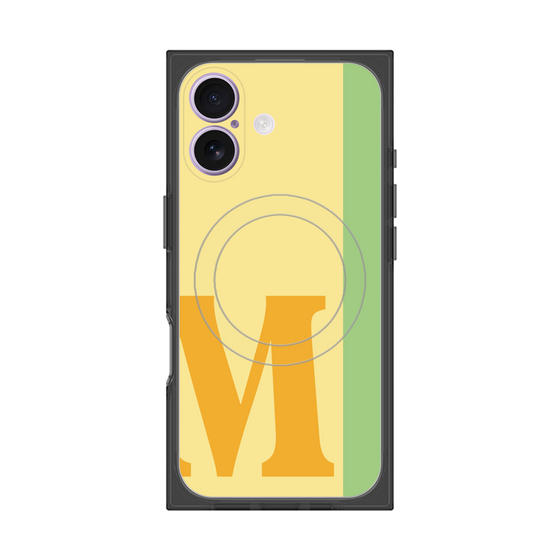 Premium Square Case with MagSafe［ Original - initial color line - M yellow ］