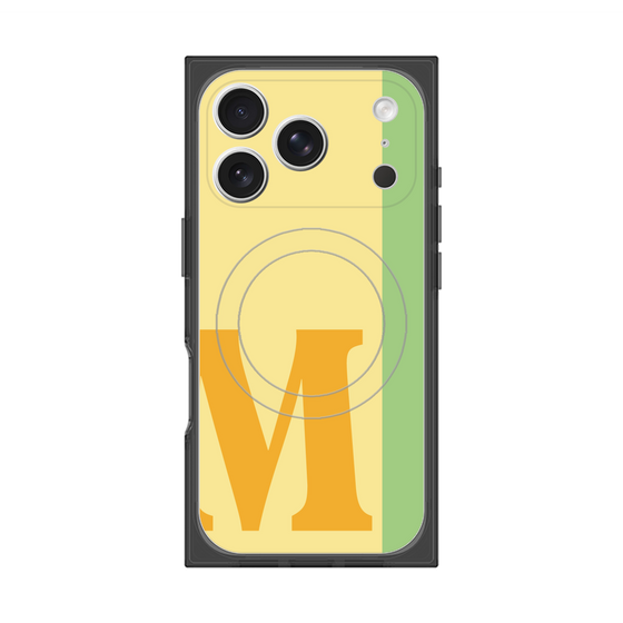 Premium Square Case with MagSafe［ Original - initial color line - M yellow ］