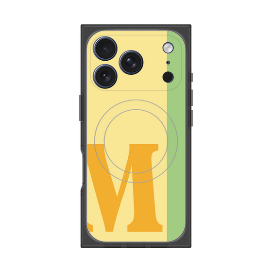 Premium Square Case with MagSafe［ Original - initial color line - M yellow ］