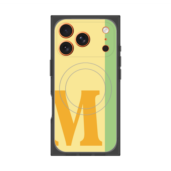 Premium Square Case with MagSafe［ Original - initial color line - M yellow ］