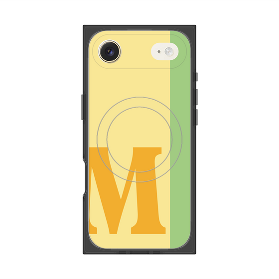 Premium Square Case with MagSafe［ Original - initial color line - M yellow ］