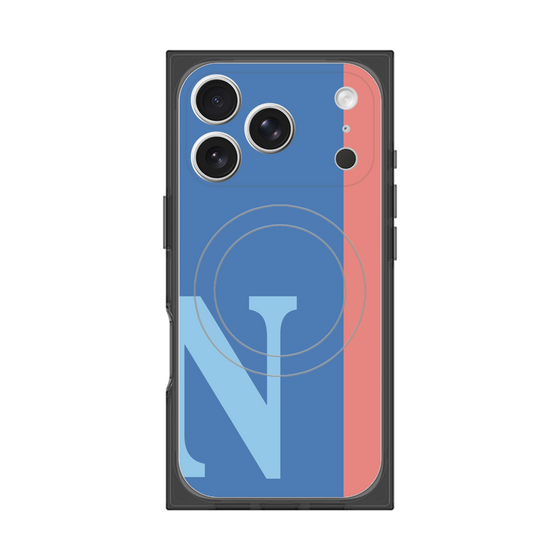 Premium Square Case with MagSafe［ Original - initial color line - N blue ］