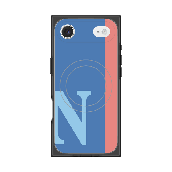 Premium Square Case with MagSafe［ Original - initial color line - N blue ］