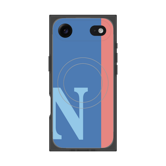 Premium Square Case with MagSafe［ Original - initial color line - N blue ］