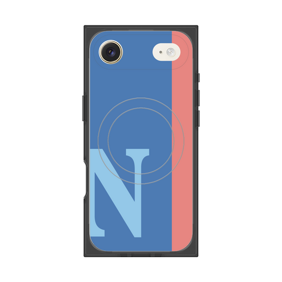 Premium Square Case with MagSafe［ Original - initial color line - N blue ］