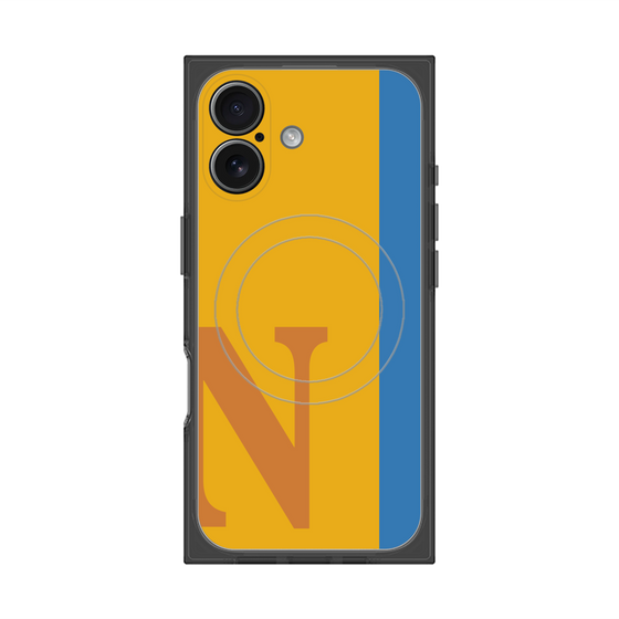 Premium Square Case with MagSafe［ Original - initial color line - N orange ］