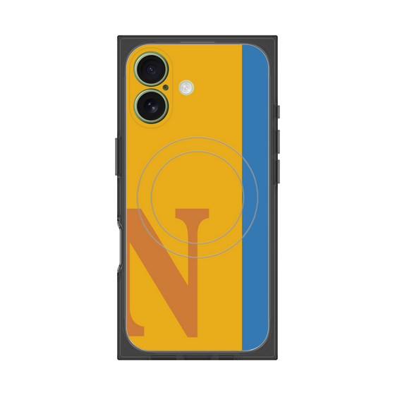 Premium Square Case with MagSafe［ Original - initial color line - N orange ］