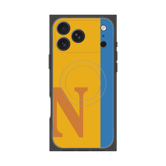 Premium Square Case with MagSafe［ Original - initial color line - N orange ］