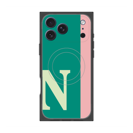 Premium Square Case with MagSafe［ Original - initial color line - N green ］
