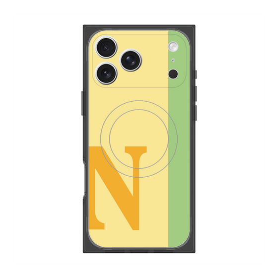 Premium Square Case with MagSafe［ Original - initial color line - N yellow ］