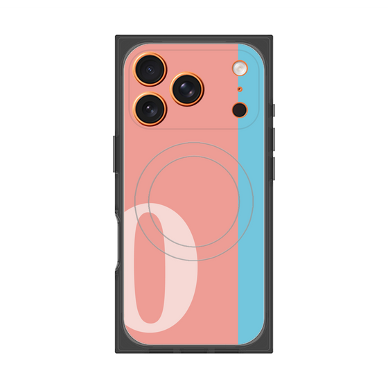 Premium Square Case with MagSafe［ Original - initial color line - O pink ］