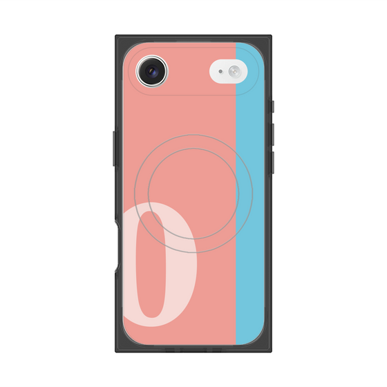 Premium Square Case with MagSafe［ Original - initial color line - O pink ］