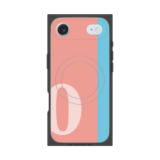 Premium Square Case with MagSafe［ Original - initial color line - O pink ］