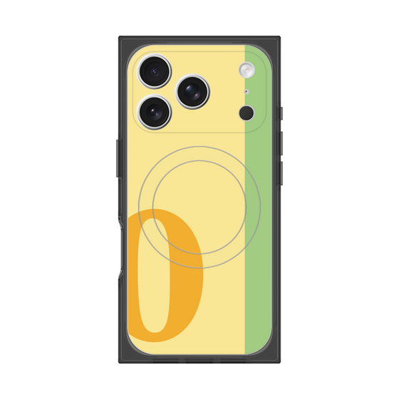 Premium Square Case with MagSafe［ Original - initial color line - O yellow ］