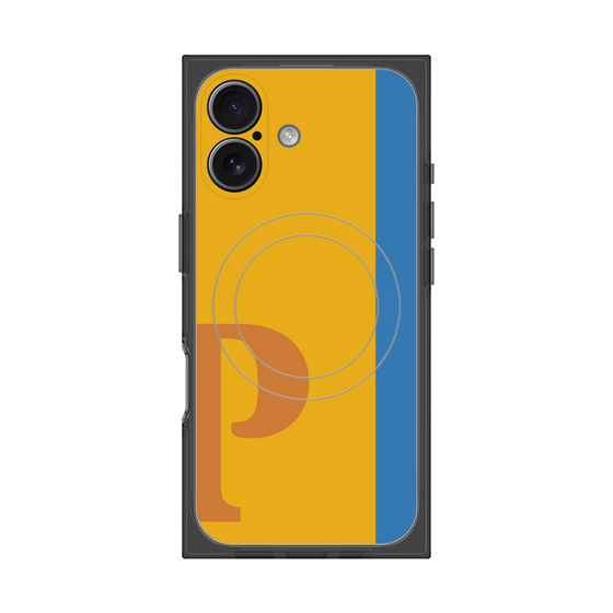 Premium Square Case with MagSafe［ Original - initial color line - P orange ］