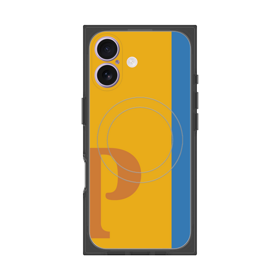 Premium Square Case with MagSafe［ Original - initial color line - P orange ］