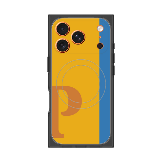Premium Square Case with MagSafe［ Original - initial color line - P orange ］