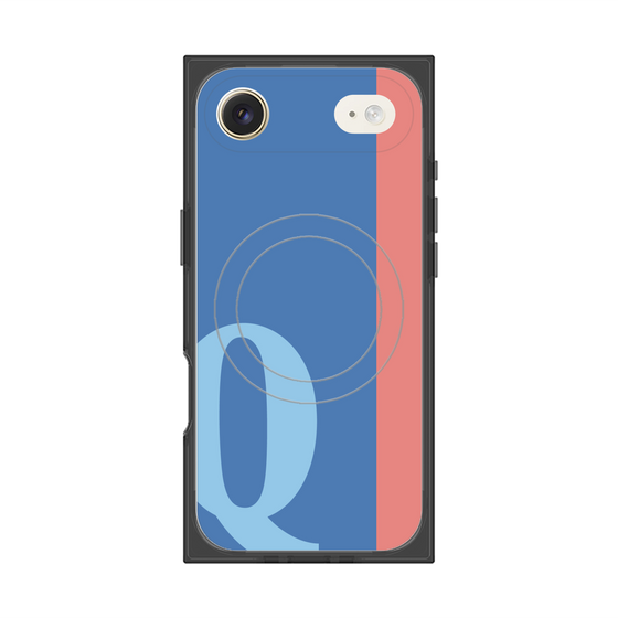 Premium Square Case with MagSafe［ Original - initial color line - Q blue ］