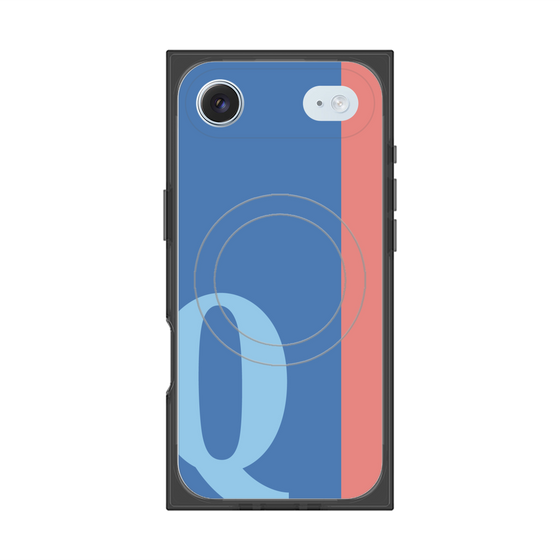 Premium Square Case with MagSafe［ Original - initial color line - Q blue ］