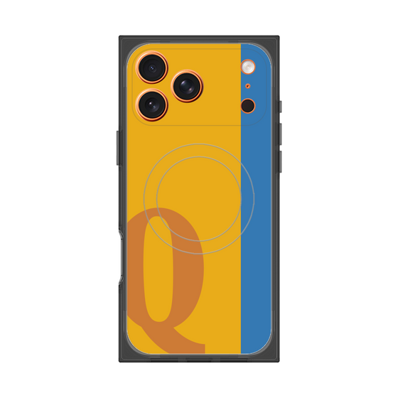 Premium Square Case with MagSafe［ Original - initial color line - Q orange ］
