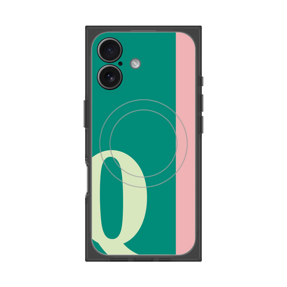 Premium Square Case with MagSafe［ Original - initial color line - Q green ］