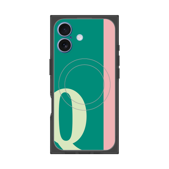 Premium Square Case with MagSafe［ Original - initial color line - Q green ］