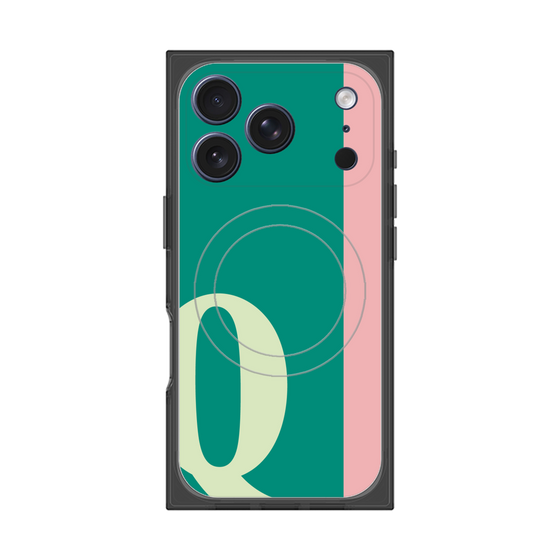 Premium Square Case with MagSafe［ Original - initial color line - Q green ］
