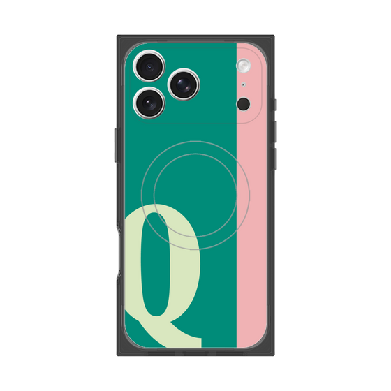 Premium Square Case with MagSafe［ Original - initial color line - Q green ］