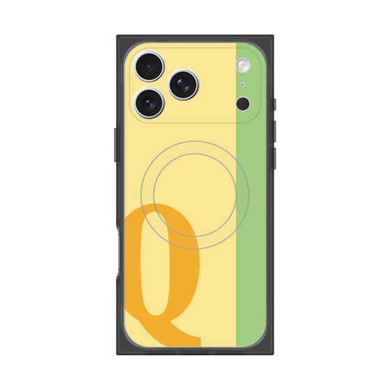 Premium Square Case with MagSafe［ Original - initial color line - Q yellow ］