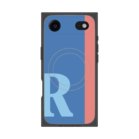 Premium Square Case with MagSafe［ Original - initial color line - R blue ］