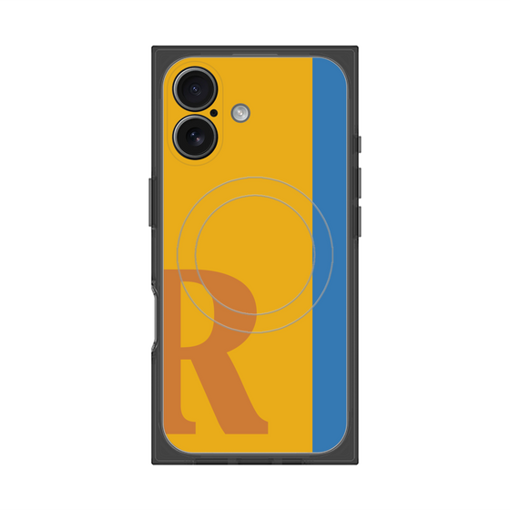 Premium Square Case with MagSafe［ Original - initial color line - R orange ］