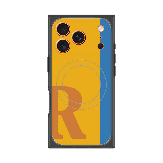 Premium Square Case with MagSafe［ Original - initial color line - R orange ］
