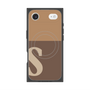 Premium Square Case with MagSafe［ Original - initial two tone - S brown ］