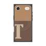 Premium Square Case with MagSafe［ Original - initial two tone - T brown ］