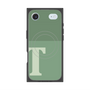 Premium Square Case with MagSafe［ Original - initial two tone - T green ］