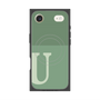 Premium Square Case with MagSafe［ Original - initial two tone - U green ］