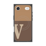 Premium Square Case with MagSafe［ Original - initial two tone - V brown ］