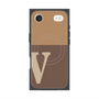 Premium Square Case with MagSafe［ Original - initial two tone - V brown ］