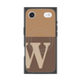 Premium Square Case with MagSafe［ Original - initial two tone - W brown ］