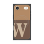 Premium Square Case with MagSafe［ Original - initial two tone - W brown ］
