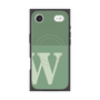 Premium Square Case with MagSafe［ Original - initial two tone - W green ］
