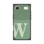 Premium Square Case with MagSafe［ Original - initial two tone - W green ］