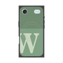 Premium Square Case with MagSafe［ Original - initial two tone - W green ］